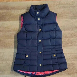Lilly Pulitzer Down Vest Women's Size XS